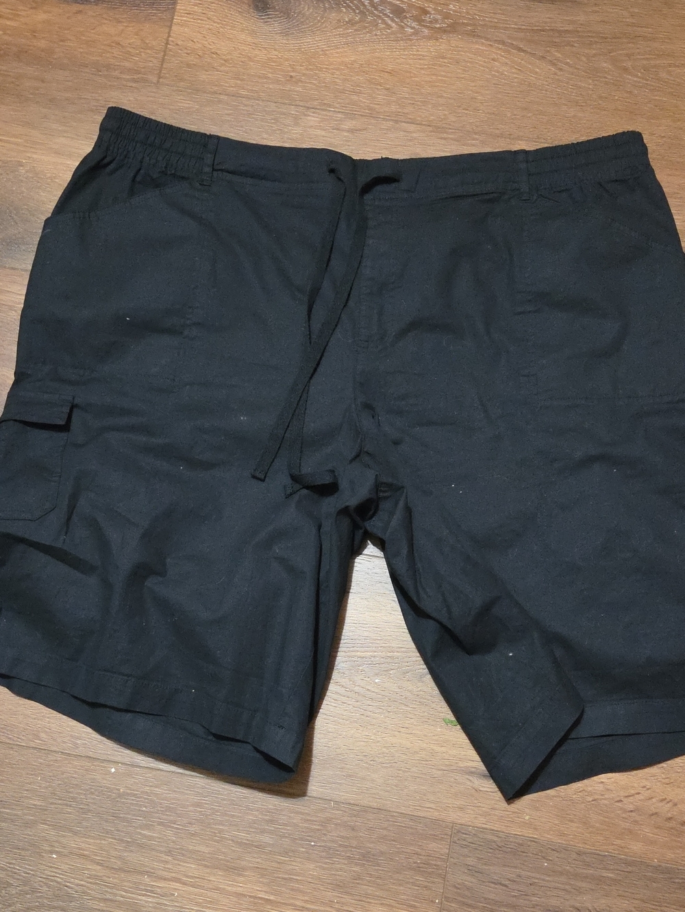 Cato ladies Shorts black  Elastic waist.  22/24W